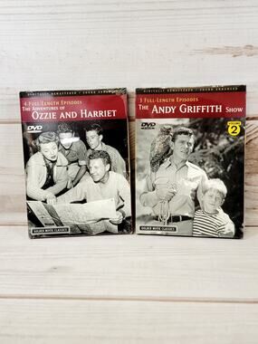 The Andy Griffith Show Vol 2 , Ozzie And Harriet 4 Episodes DVD Lot NEW SEALED